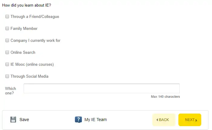 17) Où avez-vous entendu parler de l'IE ?